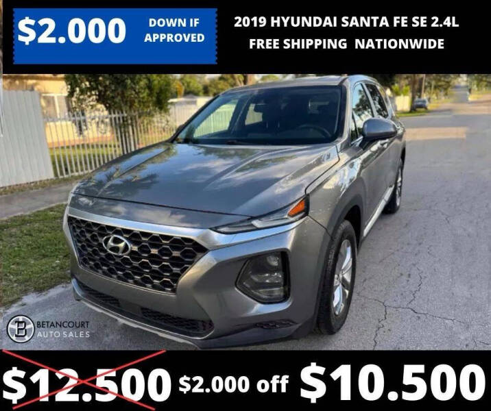 2019 Hyundai Santa Fe SE 2.4L