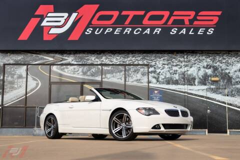 2007 BMW 6 Series for sale at BJ Motors in Tomball TX