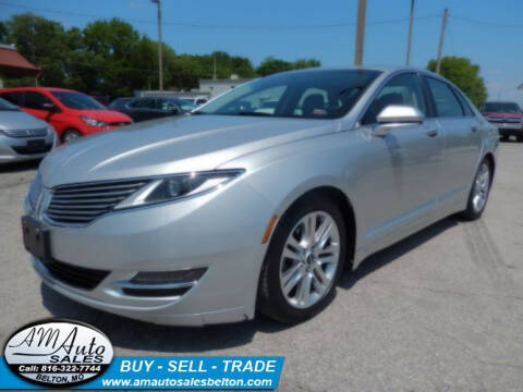 2014 Lincoln MKZ for sale at A M Auto Sales in Belton MO