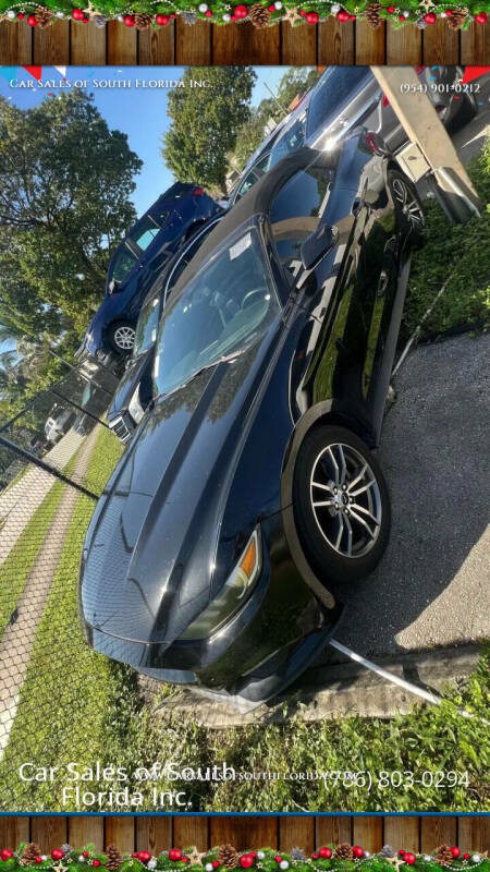 2016 Ford Mustang EcoBoost Premium