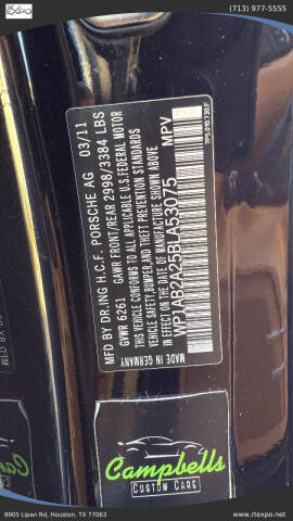 2011 Porsche Cayenne S