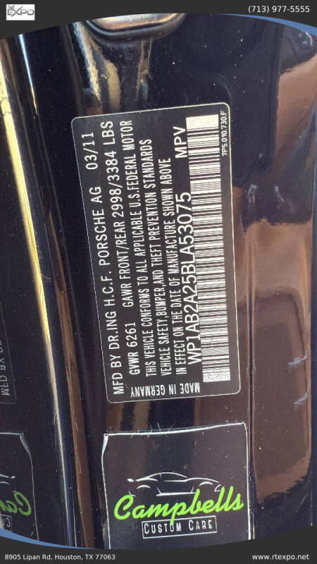 2011 Porsche Cayenne S