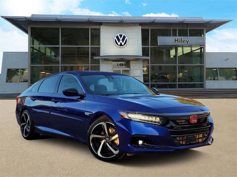 2022 Honda Accord for sale at HILEY MAZDA VOLKSWAGEN of ARLINGTON in Arlington TX