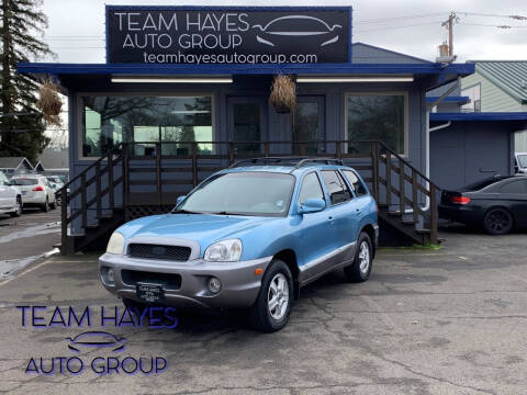 2003 Hyundai Santa Fe for sale at Team Hayes Auto Group in Eugene OR