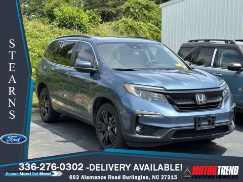 2021 Honda Pilot for sale at Stearns Ford in Burlington NC