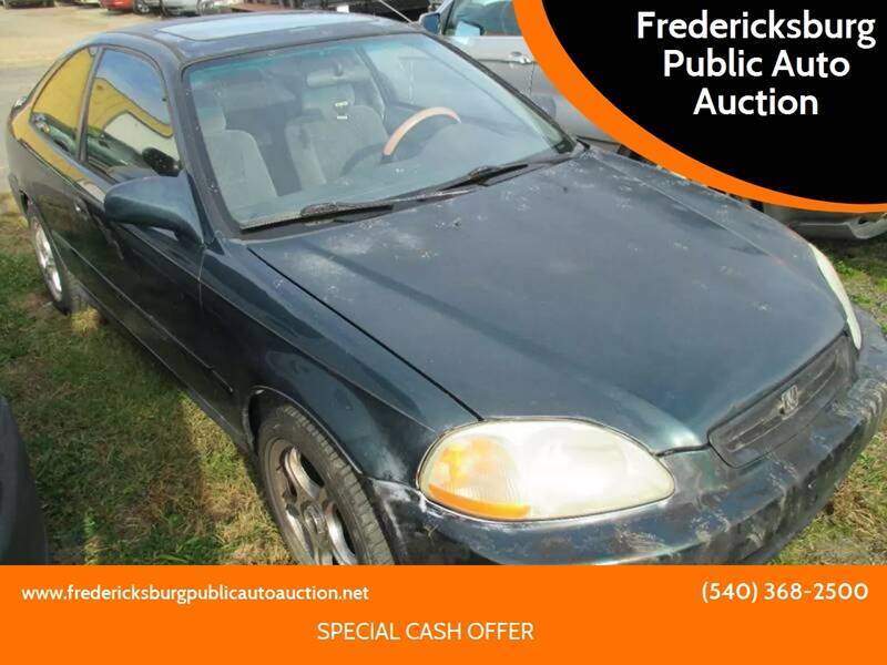 1998 Honda Civic for sale at FPAA in Fredericksburg VA