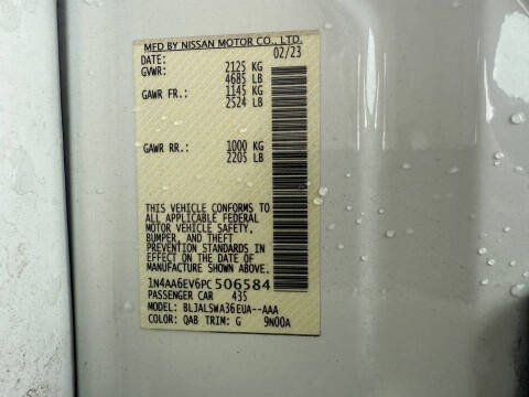 2023 Nissan Maxima 3.5 SR