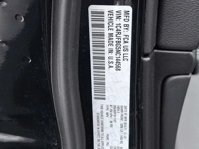 2022 Jeep Grand Cherokee WK Limited