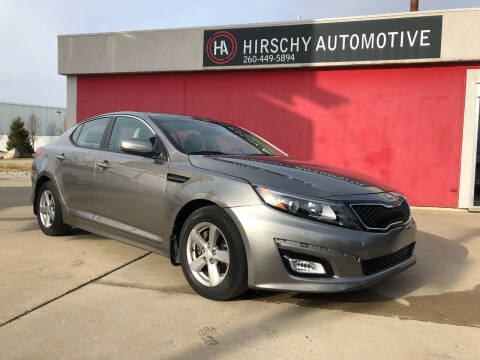 Kia Optima For Sale In Fort Wayne In Hirschy Automotive