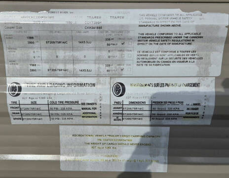 2017 Forest River Grey Wolf Limited