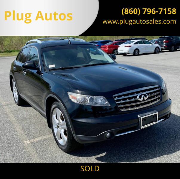 2008 Infiniti FX35 for sale at Plug Autos in Hackettstown NJ