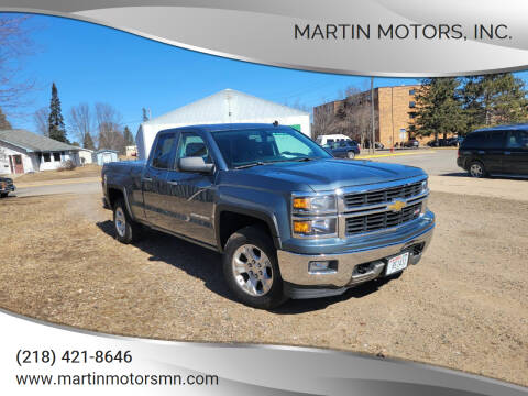 2014 Chevrolet Silverado 1500 for sale at Martin Motors, Inc. in Chisholm MN
