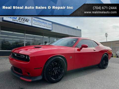 2016 Dodge Challenger for sale at Real Steal Auto Sales & Repair Inc in Gastonia NC