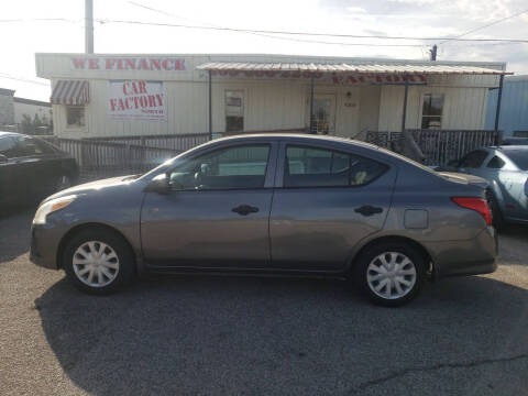 2017 Nissan Versa for sale at CAR FACTORY N in Oklahoma City OK