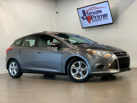 2014 Ford Focus for sale at Texas Prime Motors in Houston TX