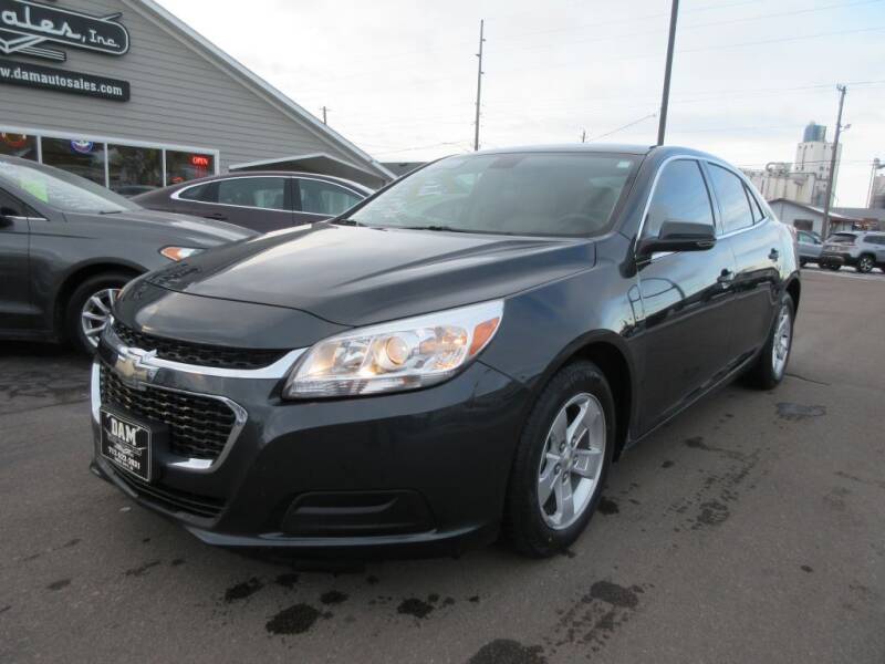 2014 Chevrolet Malibu for sale at Dam Auto Sales in Sioux City IA