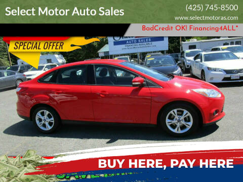 2013 Ford Focus for sale at Select Motor Auto Sales in Lynnwood WA