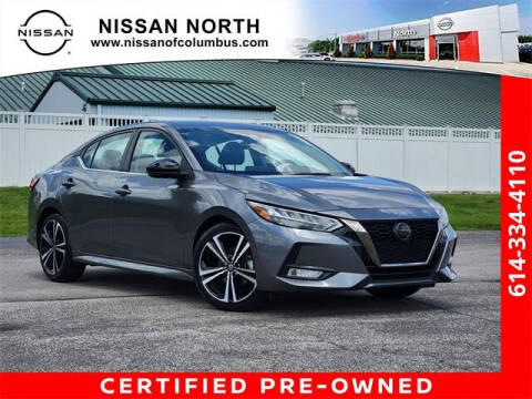 2021 Nissan Sentra for sale at Auto Center of Columbus in Columbus OH