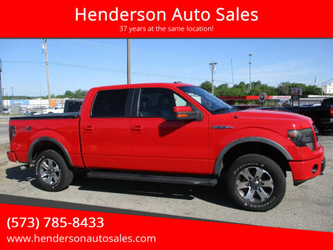 2013 Ford F-150 for sale at Henderson Auto Sales in Poplar Bluff MO