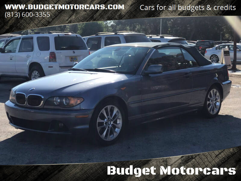 2004 BMW 3 Series for sale at Budget Motorcars in Tampa FL