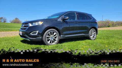 2015 Ford Edge for sale at R & R AUTO SALES in Juda WI
