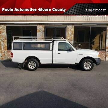 2008 Ford Ranger for sale at Poole Automotive -Moore County in Aberdeen NC