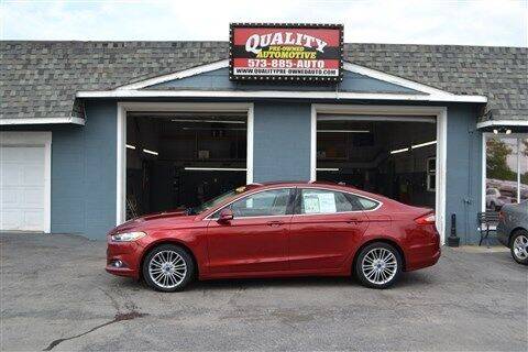 2013 Ford Fusion for sale at Quality Pre-Owned Automotive in Cuba MO