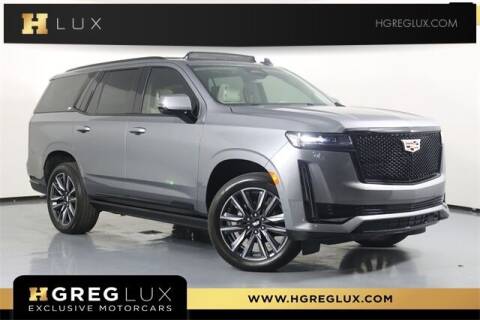 2021 Cadillac Escalade for sale at HGREG LUX EXCLUSIVE MOTORCARS in Pompano Beach FL