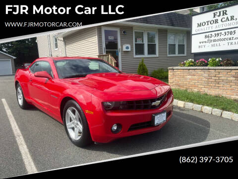 2011 Chevrolet Camaro for sale at FJR Motor Car LLC in Mine Hill NJ