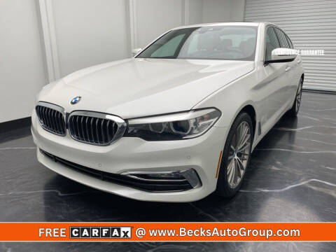 2018 BMW 5 Series for sale at Becks Auto Group in Mason OH