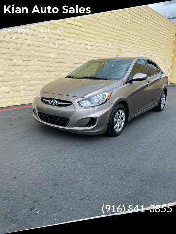 2014 Hyundai Accent for sale at Kian Auto Sales in Sacramento CA