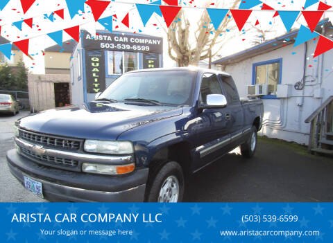 2001 Chevrolet Silverado 1500 for sale at ARISTA CAR COMPANY LLC in Portland OR