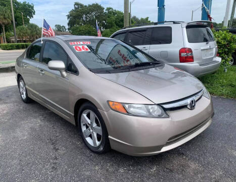 2006 Honda Civic for sale at AUTO PROVIDER in Fort Lauderdale FL