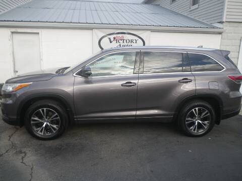 2016 Toyota Highlander for sale at VICTORY AUTO in Lewistown PA