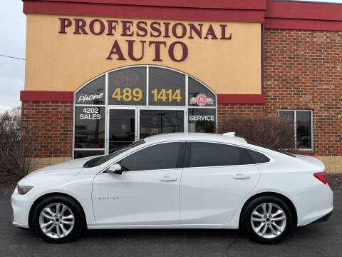 2016 Chevrolet Malibu for sale at Professional Auto Sales & Service in Fort Wayne IN