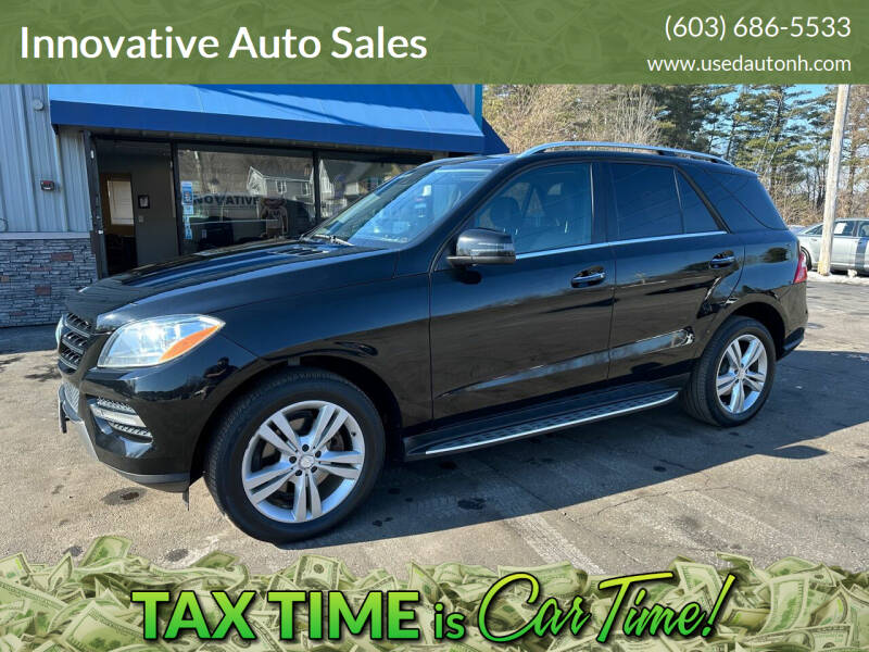 2015 Mercedes-Benz M-Class for sale at Innovative Auto Sales in Hooksett NH