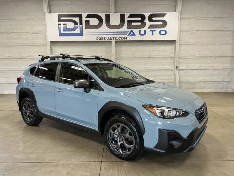 2022 Subaru Crosstrek for sale at DUBS AUTO LLC in Clearfield UT