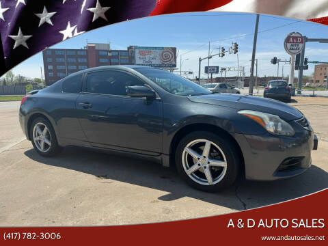2011 Nissan Altima for sale at A & D Auto Sales in Joplin MO