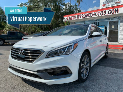 2015 Hyundai Sonata for sale at Always Approved Autos in Tampa FL