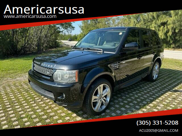 2013 Land Rover Range Rover Sport for sale at Americarsusa in Hollywood FL