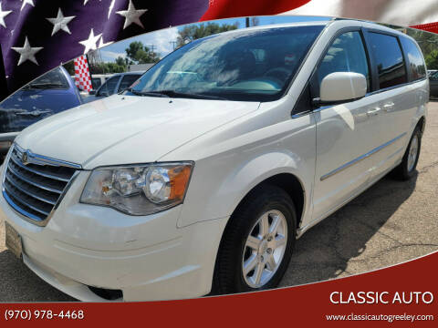 2010 Chrysler Town and Country for sale at Classic Auto in Greeley CO