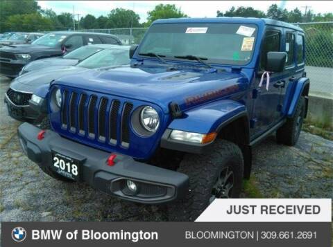 2018 Jeep Wrangler Unlimited for sale at BMW of Bloomington in Bloomington IL