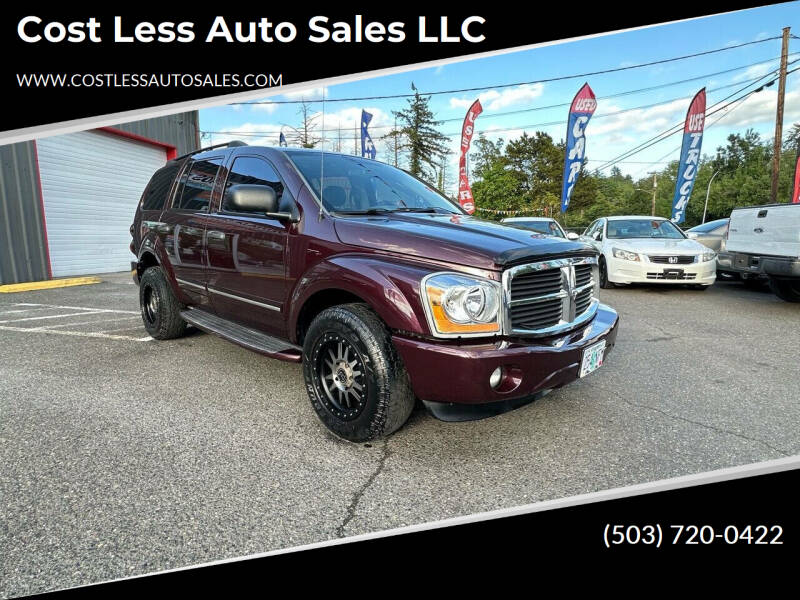 2004 Dodge Durango for sale at Cost Less Auto Sales LLC in Portland OR