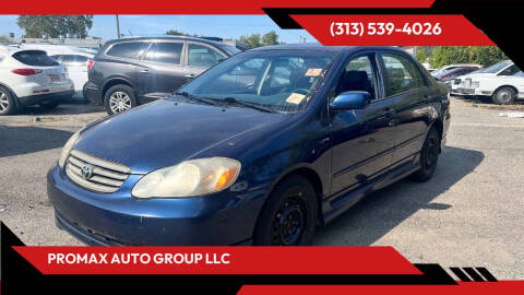 2004 Toyota Corolla S