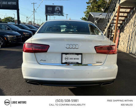 2016 Audi A6 2.0T quattro Premium Plus