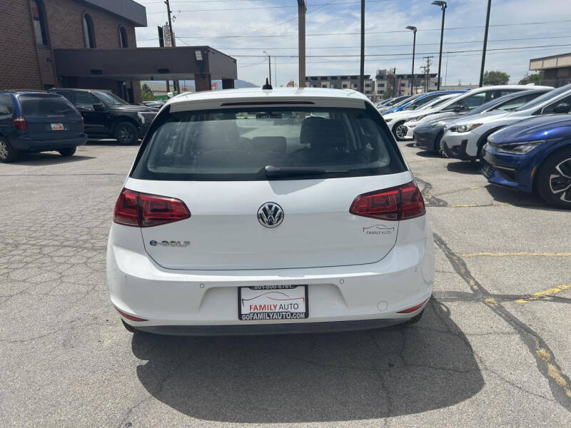 2015 Volkswagen e-Golf SEL Premium