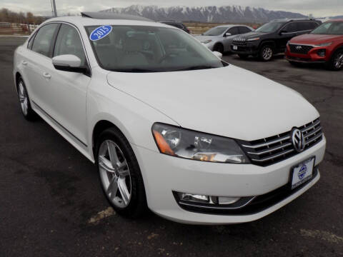 2015 Volkswagen Passat for sale at Platinum Auto Sales in Salem UT