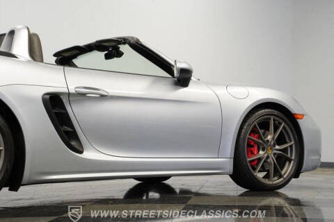 2017 Porsche 718 Boxster S