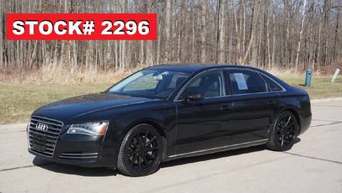 2013 Audi A8 L for sale at Autolika Cars LLC in North Royalton OH