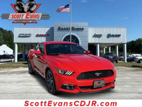 2016 Ford Mustang for sale at SCOTT EVANS CHRYSLER DODGE in Carrollton GA